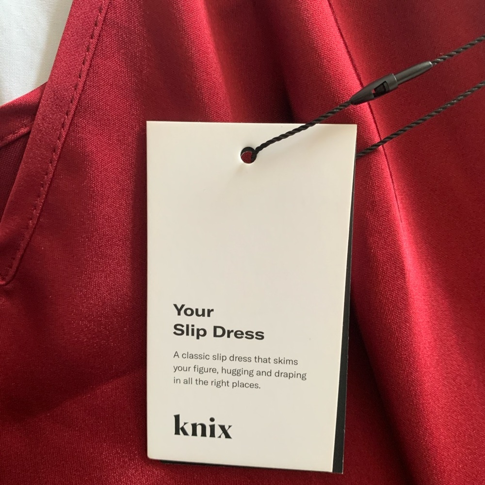 Knix x Birds of Papaya Slip Dress - Garnet - Picture 3 of 4